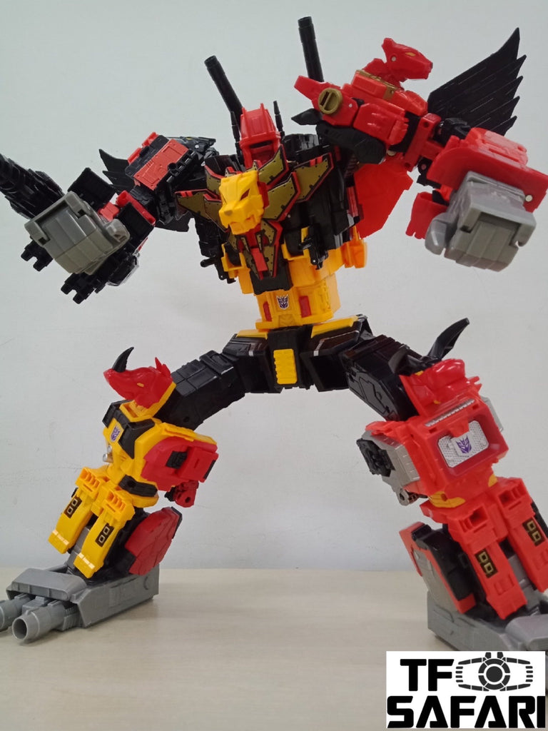 Transformers Power of the Primes POTP Predaking 5 in 1 set 【Unofficial ...