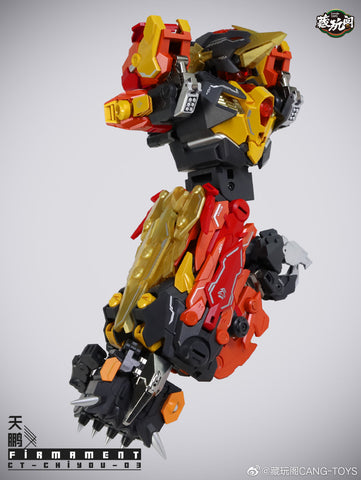 Cang Toys Cang-Toys CT-Chiyou-03 Firmament (Divebomb, Feral Rex) Predaking Combiner 23cm / 9"