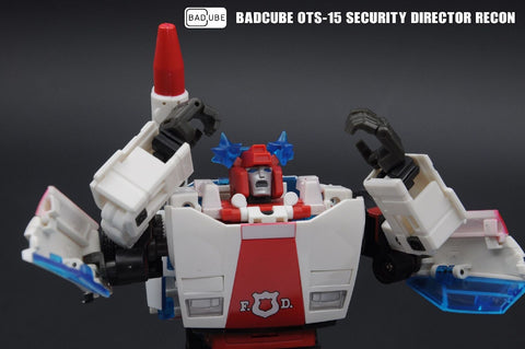 BadCube BC OTS-15 OTS15 Security Director Recon Red Alert 18cm