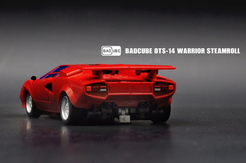 BadCube BC OTS-14 OTS14 Warrior Steamroll (Sideswipe) 18cm / 7"