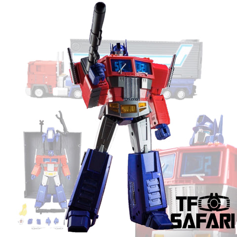 Magic Square MS-Toys MS-B18X+ MSB18X+ Light of Justice (Optimus Prime OP, Legends Class w/ trailer)Metallic Version 11cm, 4.5"