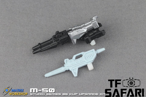 Matrix Workshop M-50 M50 Weapon set for Studio Series 86 Deluxe Kup Upgrade Kit (Painted)