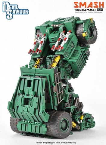 Devil Saviour (BombusBee) DS-04 Smash of Trouble Maker (Long Haul of ROTF Devastator Constructicons) 18cm / 7"