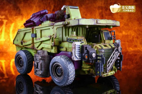 JB Jinbao Devastator Battle Damaged Version (Oversized GT-01 GT01 Gravity Builder) 6 in 1 Gift Set 45cm / 18"