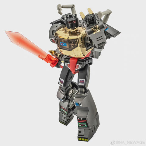 NA NewAge H44EX H-44EX Ymir (Grimlock) Toy Color Metallic Version New Age 13.5 cm / 5.3"