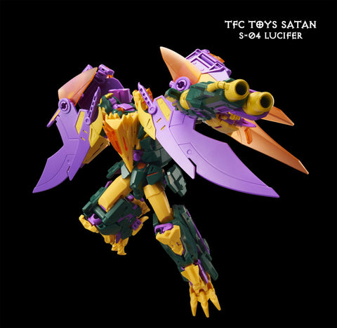 TFC Toys S04 S-04 Lucifer of Sartan Combiner（Cutthroat of Abominus)  18cm / 7.3"