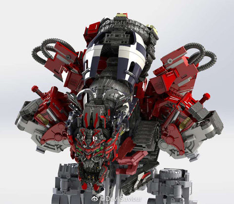 Devil Saviour (BombusBee) DS-02 Giant Axe (Scavanger of ROTF Devastator Constructicons) 18cm / 7"