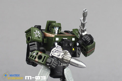 Matrix Workshop M03 M-03 WFC Siege Hound Weapon Set Upgrade Kit