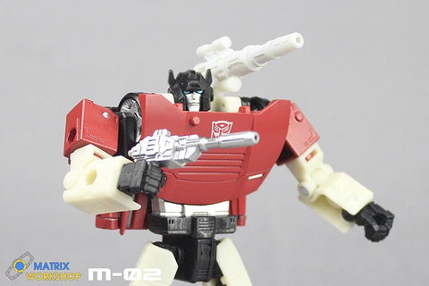 Matrix Workshop M02 M-02 WFC Siege Sideswipe Weapon Set Upgrade Kit