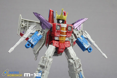 Matrix Workshop M12 M-12 WFC Siege Starscream Coronation Upgrade Kit