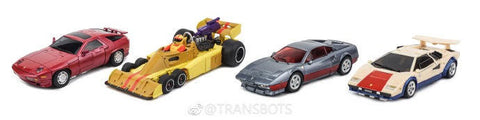 Xtransbots XTB MX-XVI MXXVI MX-16 Overheat Drag Strip (Monolith / Menasor Combiner, Stunticons) MX16 16cm / 6.5"