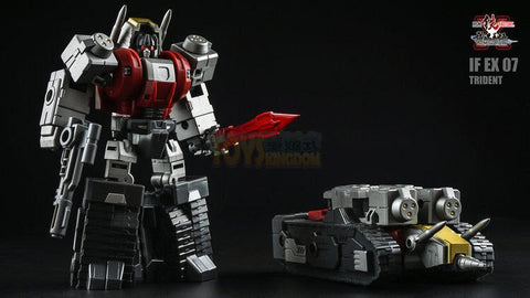 Iron Factory IF E06 - E10 Asura Knights ( Dinobots in Civil War) 5 in 1 9cm