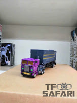 DX9 Toys X34P Dutch Phonas (Optimus Prime Shattered Glass SG with Trailer) Purple Version 10.5cm / 4"