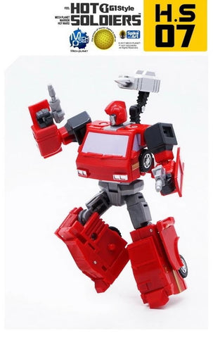 Mech Planet Hot Soldiers HS-07 HS07 Irontin (Ironhide) 10cm