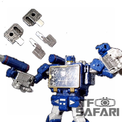 Shockwave Lab SL-51 SL51 Fillers for Siege Soundwave (Voyage Class) Upgrade Kit.