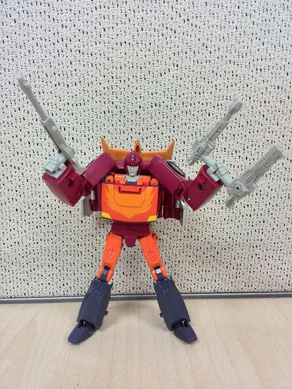 Papa Toys PPT04 PPT 04 Flame Warrior Hot Rod 11cm TFSAFARI