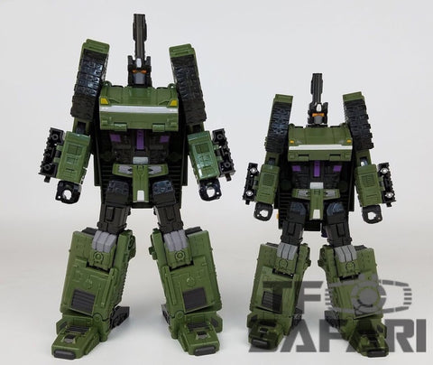 【loose pack】JB Jinbao Bruticus (Oversized Warbotron Combiner) 5 in 1 No box 43cm