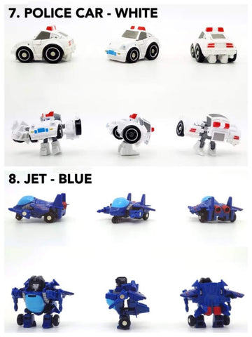 [No box] Weijiang Mini TF Hunting War Q Car (KO Takara Tommy QT Series) 16 in 1