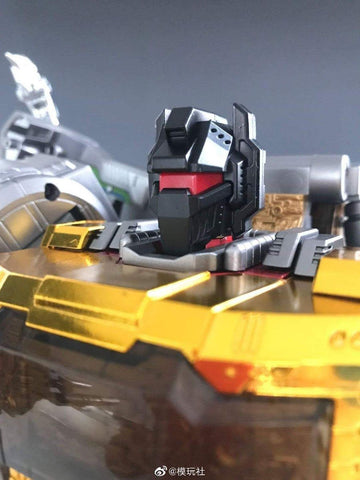 GigaPower GP HQ-01R HQ01R Superator (Grimlock) Chrome Version Giga Power 29cm / 11.5"