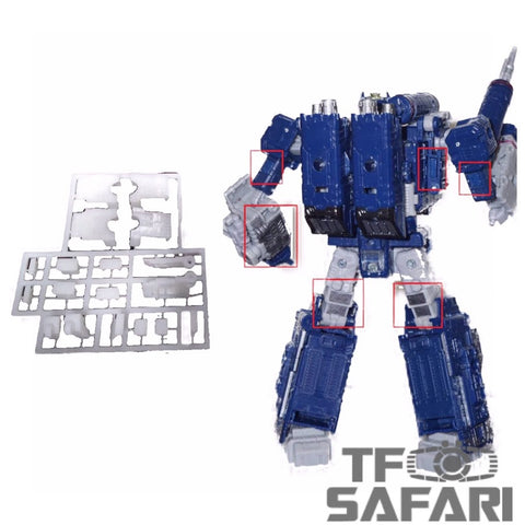 【Make-To-Order】Tim Heada TH001S Gap Filler ( Garage Kit ) for Siege Soundwave Upgrade Kit