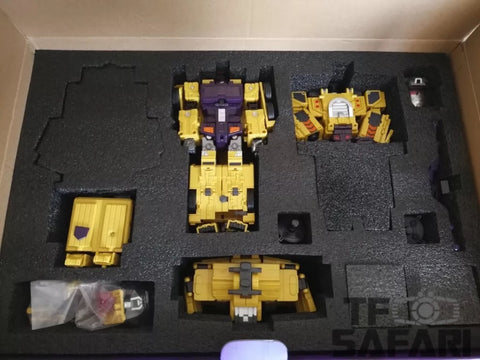 Toyworld TW-C07B TWC07B Yellow Constructor (Devastator Combiner 6 in 1) 50cm